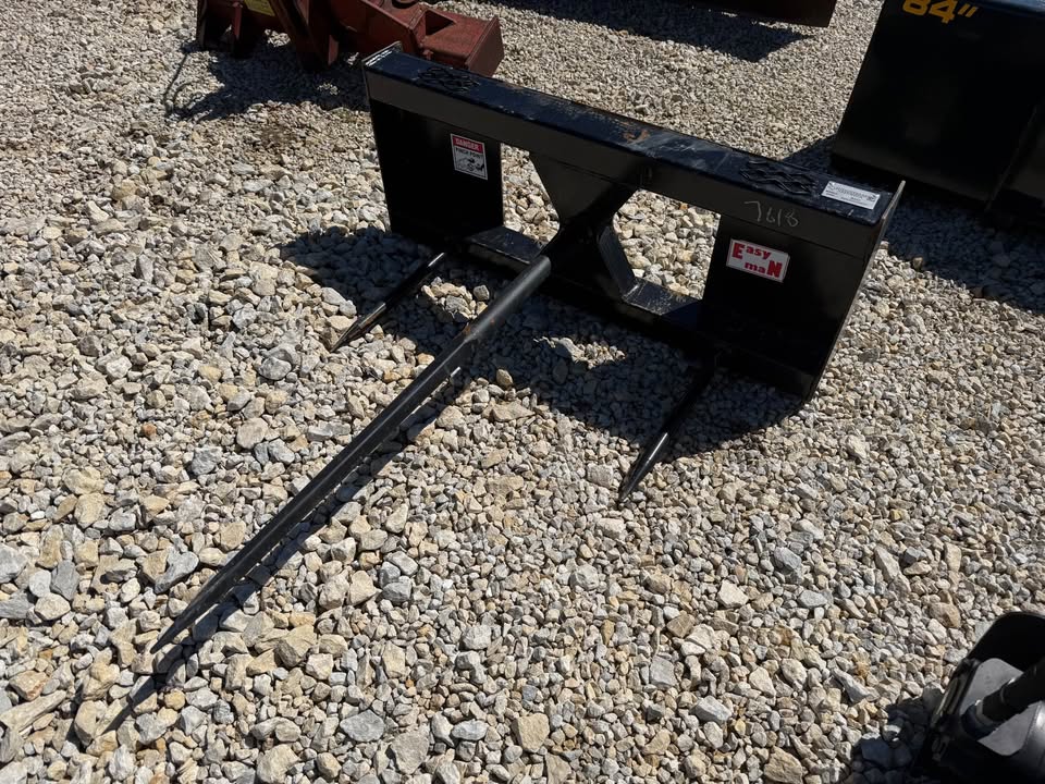 New Easy Man Skid loader Bale Spear