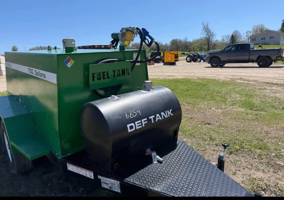 2026 Industrias America 750 gallon fuel trailer