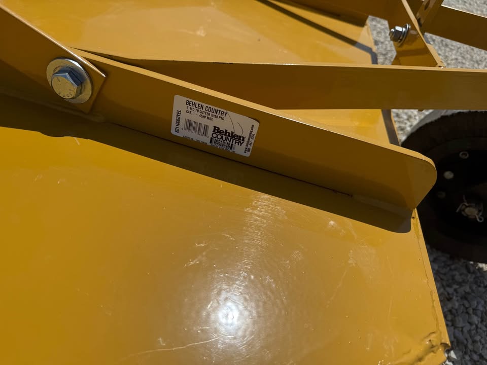 Behlen 72” 3PT Rotary Cutter