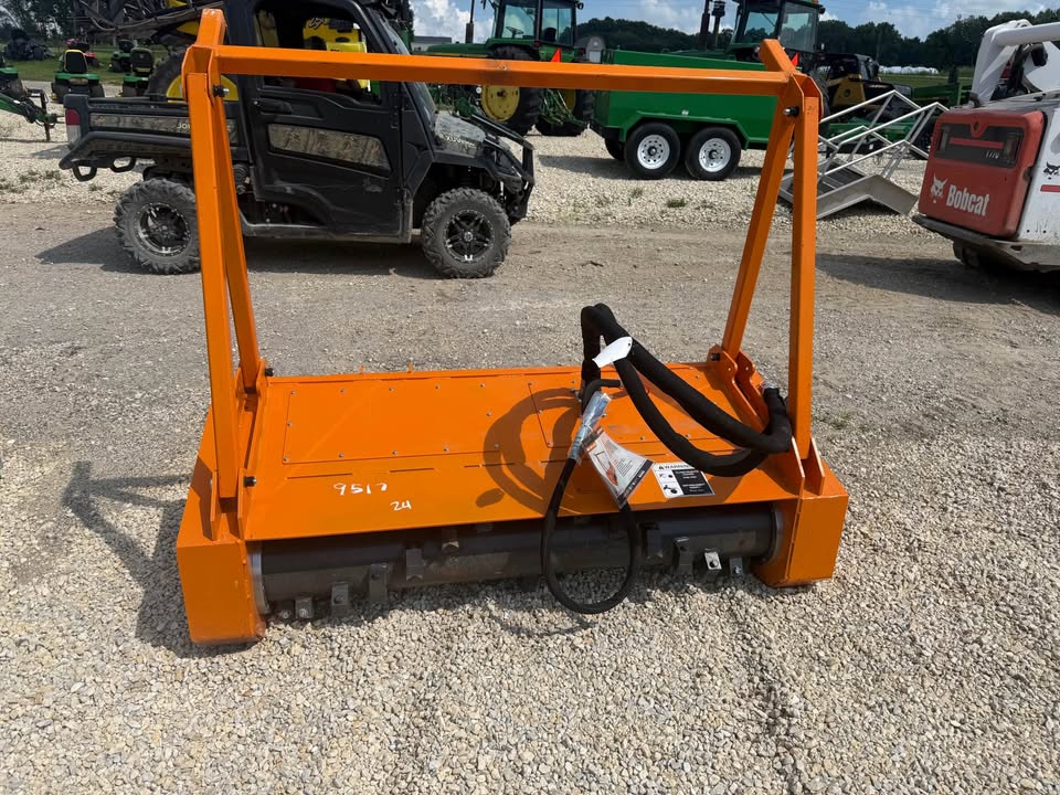 New Wolverine 72” Skidloader Drum Multure