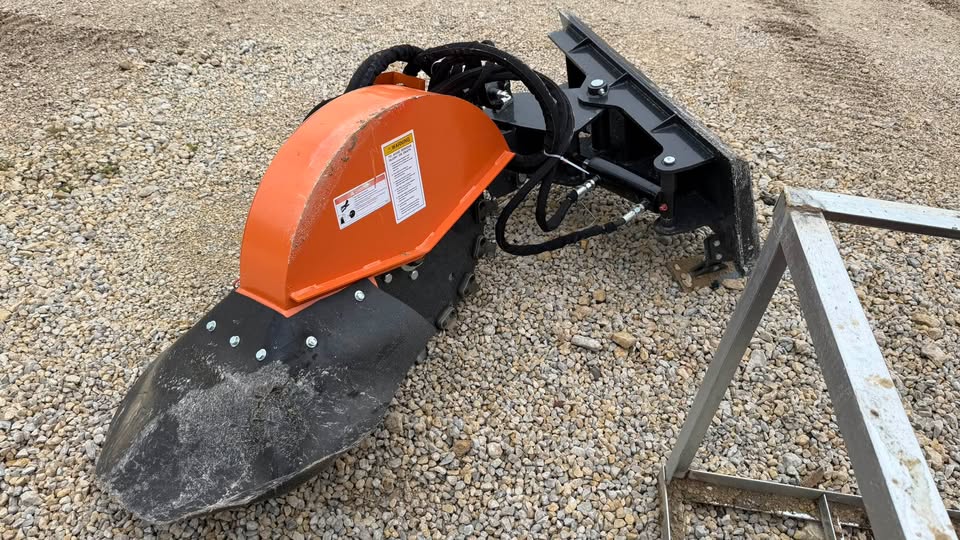 Wolverine Skidloader Stump Grinder