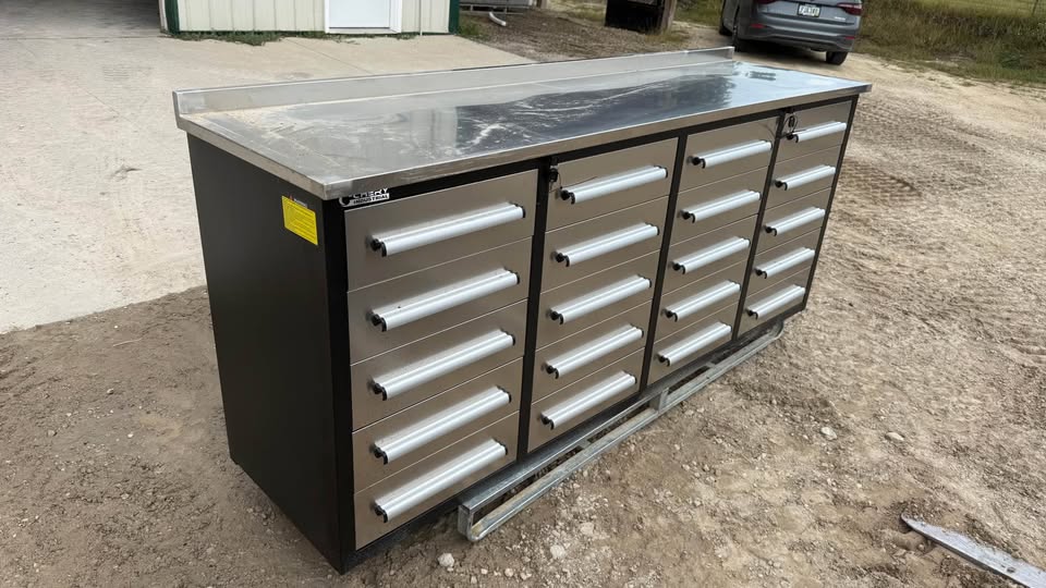 Steelman 7ft 20 Drawer Work Bench