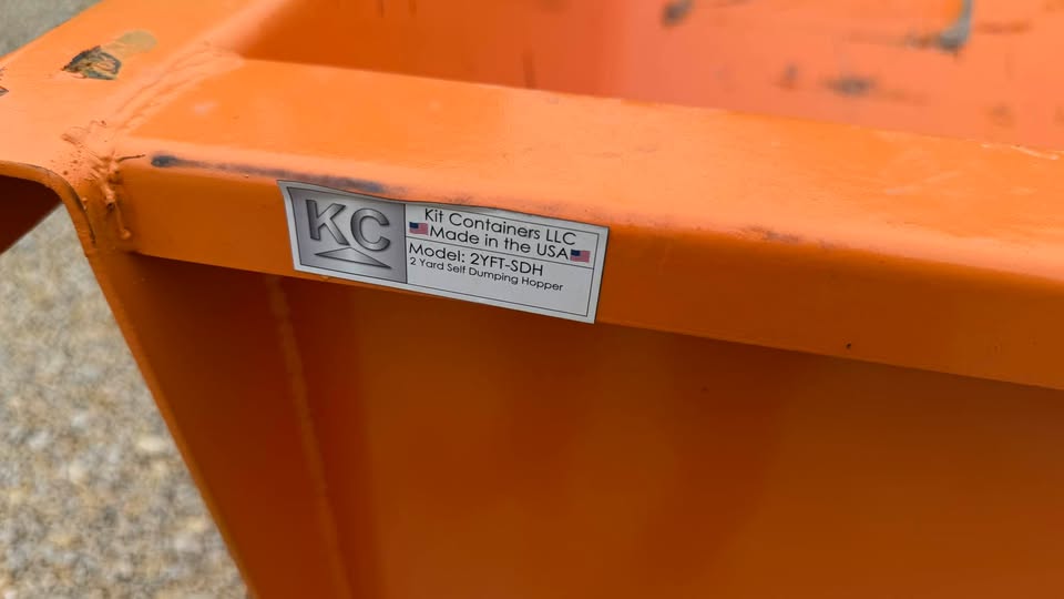 Kit Container 2 Yard Tipping Dumpster