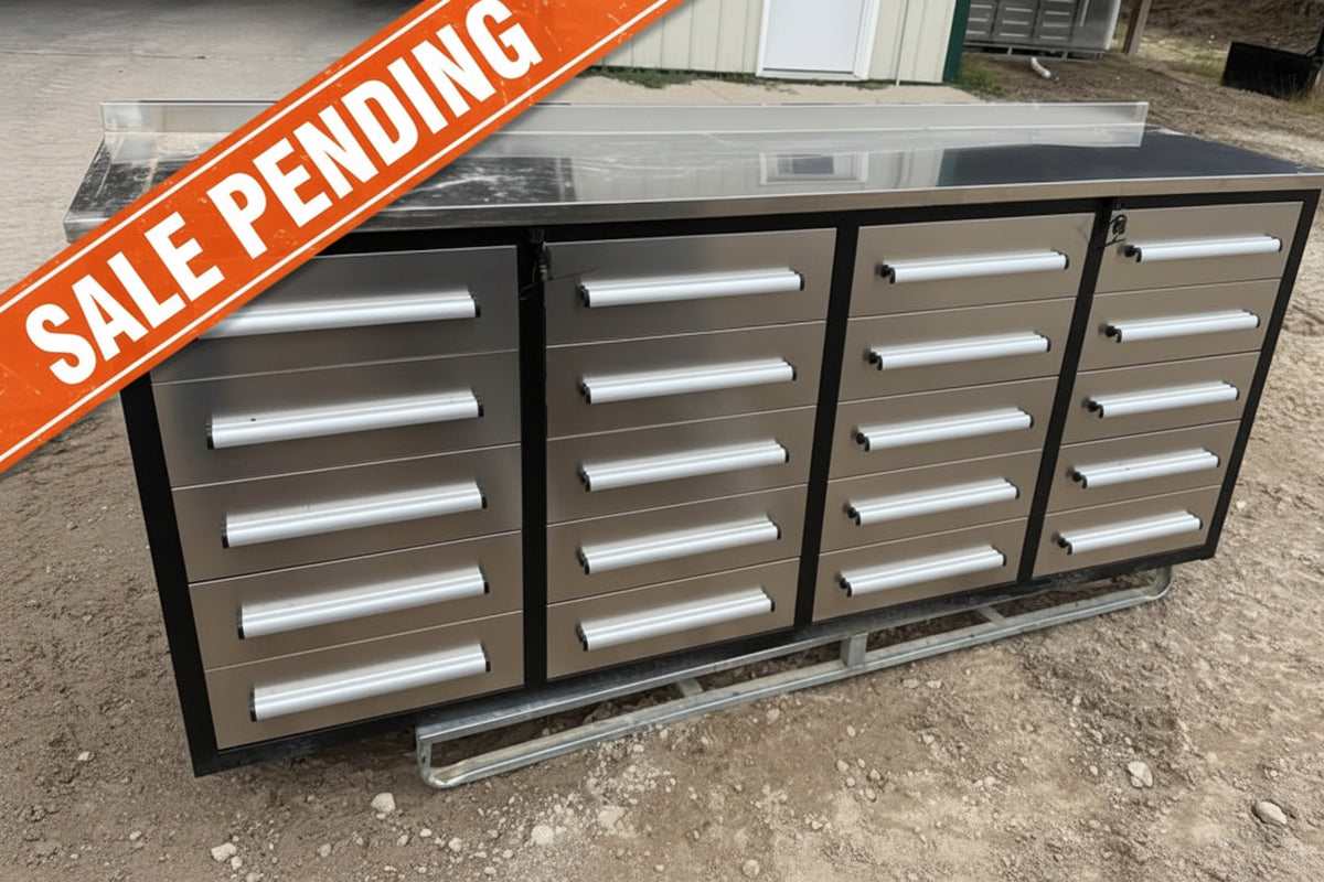 Steelman 7ft 20 Drawer Work Bench