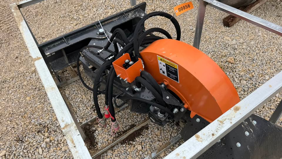 Wolverine Skidloader Stump Grinder