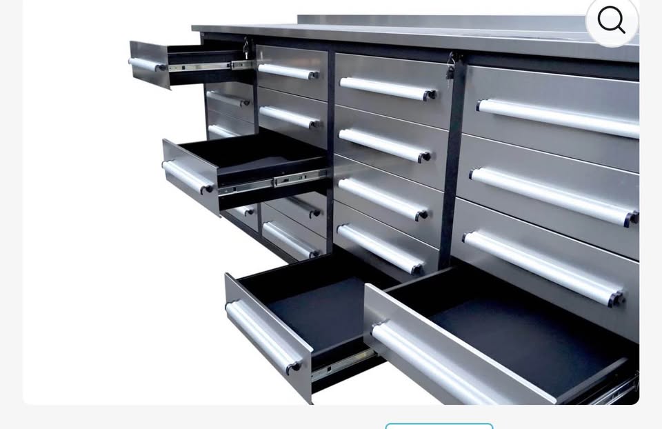 Steelman 7ft 20 Drawer Work Bench