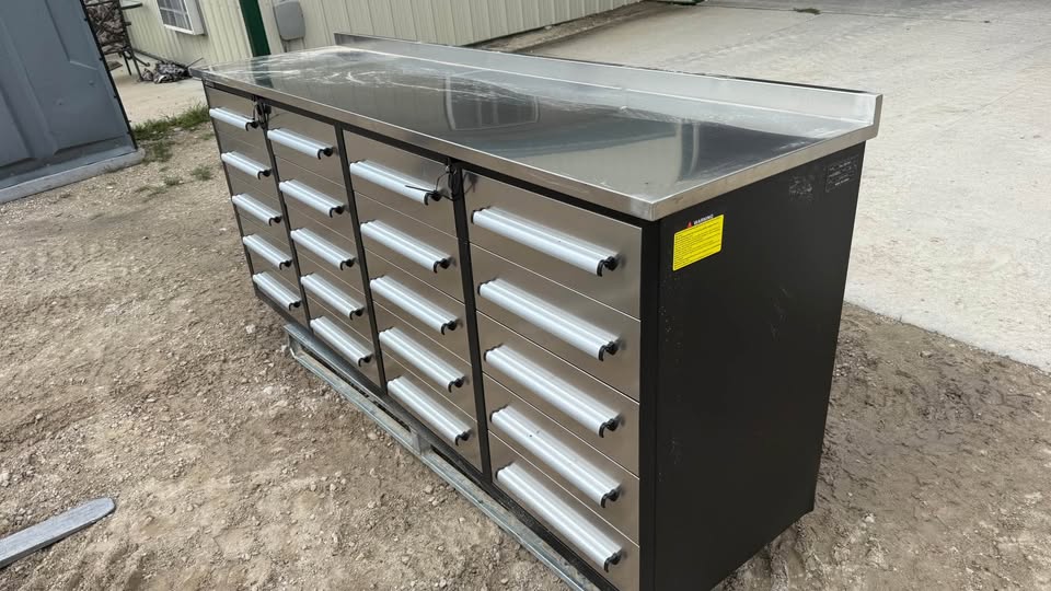 Steelman 7ft 20 Drawer Work Bench
