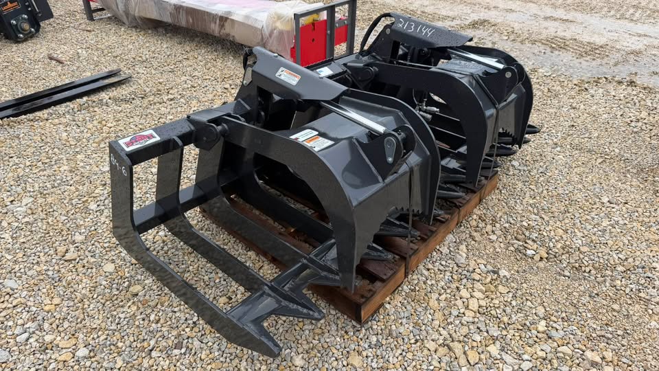 Stout XHD84-6 Skidloader Brush Grapple