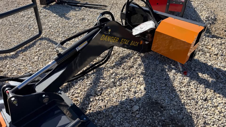 Land honor Skidloader Articulating Brush Cutter