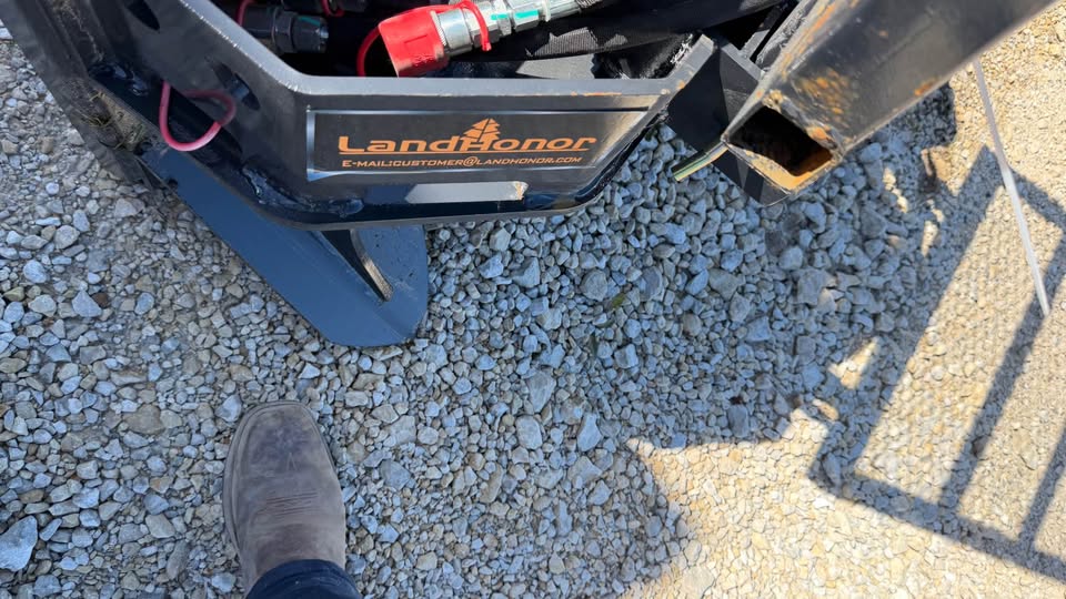 Land Honor 15k Pound Skidloader Hydraulic Winch