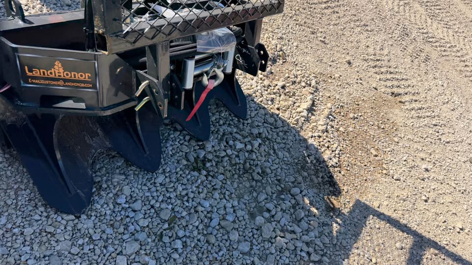 Land Honor 15k Pound Skidloader Hydraulic Winch