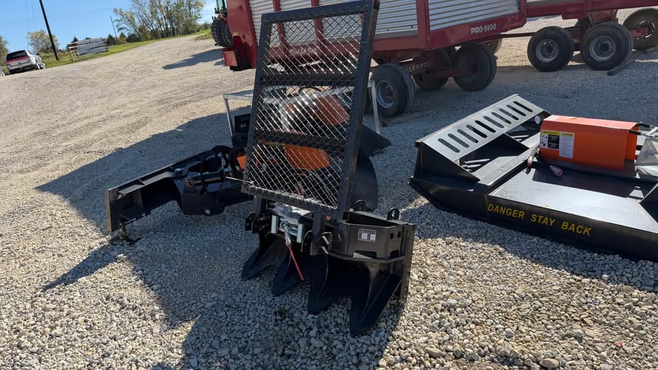 Land Honor 15k Pound Skidloader Hydraulic Winch